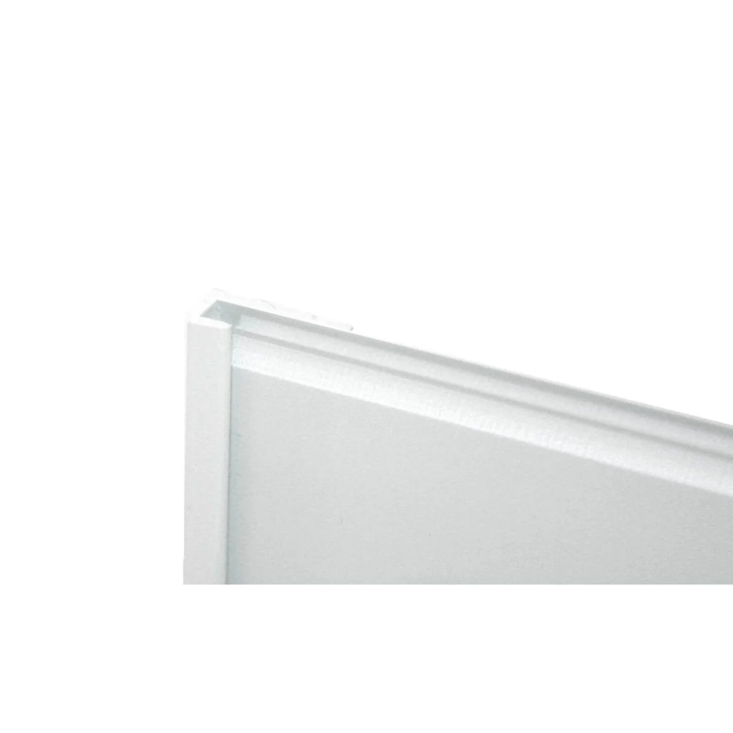 Zenolite Colour Matched PVC Edge Cap - 2500mm - White 3 Zenolite Colour Matched PVC Edge Cap - 2500mm - White