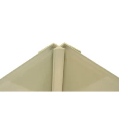 Zenolite Colour Matched PVC Internal Corner - 2500mm - Safari