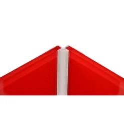 Zenolite Aluminium Internal Corner - 1250mm - Matt Silver