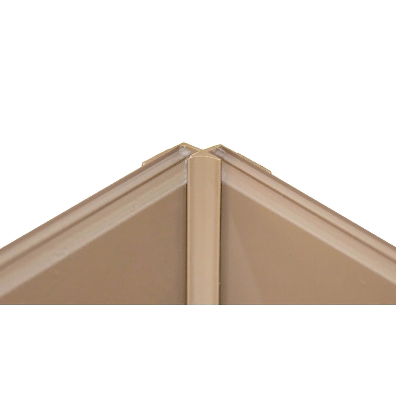 Zenolite Colour Matched PVC Internal Corner - 1250mm - Mocha 3 Zenolite Colour Matched PVC Internal Corner - 1250mm - Mocha