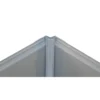 Zenolite Colour Matched PVC Internal Corner - 1250mm - Grey -Hoover Kitchen Supply Shop 12812821 3134831967964369