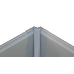 Zenolite Colour Matched PVC Internal Corner - 1250mm - Grey