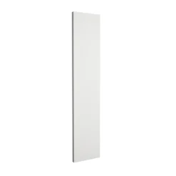 High Gloss/Modern Slab/Handleless Kitchen Adjustable Corner Post And Filler (H)716 X (W)147mm - Gloss White