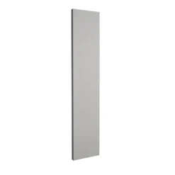 High Gloss/Modern Slab/Handleless Kitchen Adjustable Corner Post And Filler (H)716 X (W)147mm - Gloss Grey