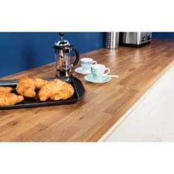 None Golden Oak Kitchen Worktop - Profile Edge - 300 X 60 X 3.8cm -Hoover Kitchen Supply Shop 12816820 1624833225708003