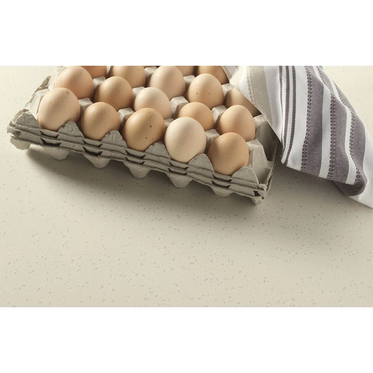 Maia Beige Sparkle Kitchen Worktop Edging Strip - 120 X 2.8cm 4 Maia Beige Sparkle Kitchen Worktop Edging Strip - 120 X 2.8cm - Image 2