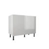 High Gloss Slab White 1000mm Base Unit -Hoover Kitchen Supply Shop 12841338 2134831963768551