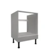 High Gloss Slab Grey 600mm Built-in Oven Housing Unit -Hoover Kitchen Supply Shop 12841535 3234831942257351