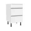 Handleless White Gloss 500mm 3 Drawer Premium Unit 1 Handleless White Gloss 500mm 3 Drawer Premium Unit -Hoover Kitchen Supply Shop 12841795 3514831942163319