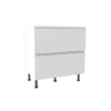 Handleless White Gloss 800mm Pan Drawer Premium Unit -Hoover Kitchen Supply Shop 12841855 1894831963282629