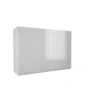 Handleless White Gloss 1000mm Wall Unit