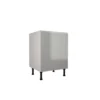 Handleless Grey Gloss 600mm Base Unit -Hoover Kitchen Supply Shop 12842117 8084831943192958