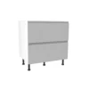 Handleless Grey Gloss 800mm Pan Drawer Premium Unit -Hoover Kitchen Supply Shop 12842131 1424831960546119