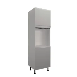 Handleless Grey Gloss Single Oven Tower