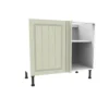 Country Shaker Cream 1000mm Corner Base Unit -Hoover Kitchen Supply Shop 12842226 1394831961787987