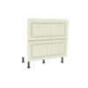 Country Shaker Cream 800mm Pan Drawer Premium Unit