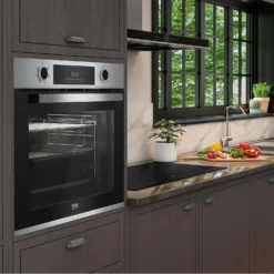 Beko AeroPerfect™ RecycledNet™ BBRIE22300XD Built In Electric Single Oven - Stainless Steel -Hoover Kitchen Supply Shop 13481835 3474914601084461