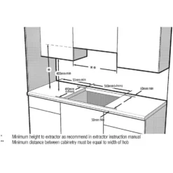 Beko HIC64102 58cm Ceramic Hob - Black -Hoover Kitchen Supply Shop 13481837 1214944138566583