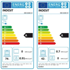 Indesit Aria IDD6340IX Built In Electric Double Oven - Stainless Steel -Hoover Kitchen Supply Shop 13481847 1655029618077681