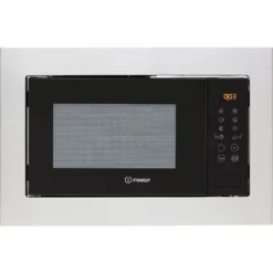 Indesit MWI125GXUK Built In Microwave With Grill - Stainless Steel