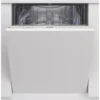 Indesit DIE2B19UK Fully Integrated Standard Dishwasher - White Control Panel With Fixed Door Fixing Kit -Hoover Kitchen Supply Shop 13481858 1724914607054131