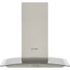 Indesit IHGC6.5LMX 60 Cm Chimney Cooker Hood - Stainless Steel -Hoover Kitchen Supply Shop 13481869 1744914605743941