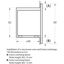Hisense HB20MOBX5UK Built In Microwave - Black 9 Hisense HB20MOBX5UK Built In Microwave - Black -Hoover Kitchen Supply Shop 13481875 2054914609350934