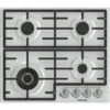 Hisense GM663XB 60cm Gas Hob - Stainless Steel -Hoover Kitchen Supply Shop 13481876 8414914602787066