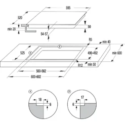 Hisense E6431C 60cm Ceramic Hob - Black -Hoover Kitchen Supply Shop 13481882 1444914604352949