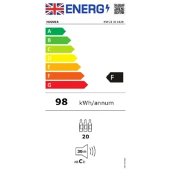 Hoover HWCB30UK/N Built In Wine Cooler - Black -Hoover Kitchen Supply Shop 13481908 3815029418847927