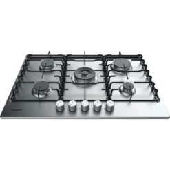 Hotpoint PPH75PDFIXUK 75cm Gas Hob - Silver