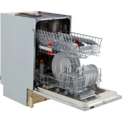 Hotpoint HSIC3T127UKN Fully Integrated Slimline Dishwasher - Silver Control Panel With Fixed Door Fixing Kit -Hoover Kitchen Supply Shop 13481924 1684914605744895