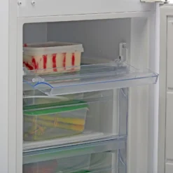 Hotpoint HBC185050F1 Integrated 50/50 Frost Free Fridge Freezer With Sliding Door Fixing Kit - White -Hoover Kitchen Supply Shop 13481928 8424914604393230