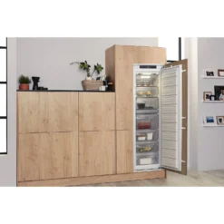Hotpoint HF1801EF1UK Integrated Frost Free Upright Freezer With Sliding Door Fixing Kit -Hoover Kitchen Supply Shop 13481930 1584998242750913