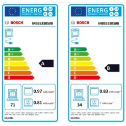 Bosch Serie 4 MBS533BS0B Built In Electric Double Oven - Stainless Steel -Hoover Kitchen Supply Shop 13481962 1125029617831972
