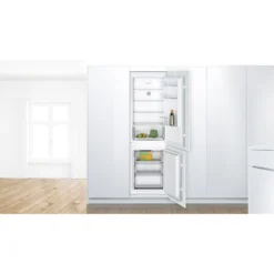 Bosch Serie 2 KIN86NSF0G Integrated 60/40 Frost Free Fridge Freezer With Sliding Door Fixing Kit - White -Hoover Kitchen Supply Shop 13481980 1364914604566807