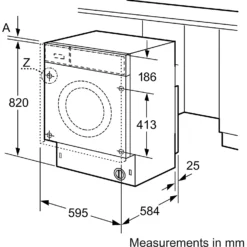 Bosch Serie 4 WKD28352GB Integrated 7Kg / 4Kg Washer Dryer With 1355 Rpm - White -Hoover Kitchen Supply Shop 13481986 1014914610531479