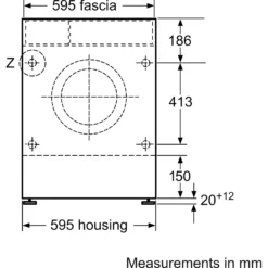 Bosch Serie 4 WKD28352GB Integrated 7Kg / 4Kg Washer Dryer With 1355 Rpm - White -Hoover Kitchen Supply Shop 13481986 1634914610485924