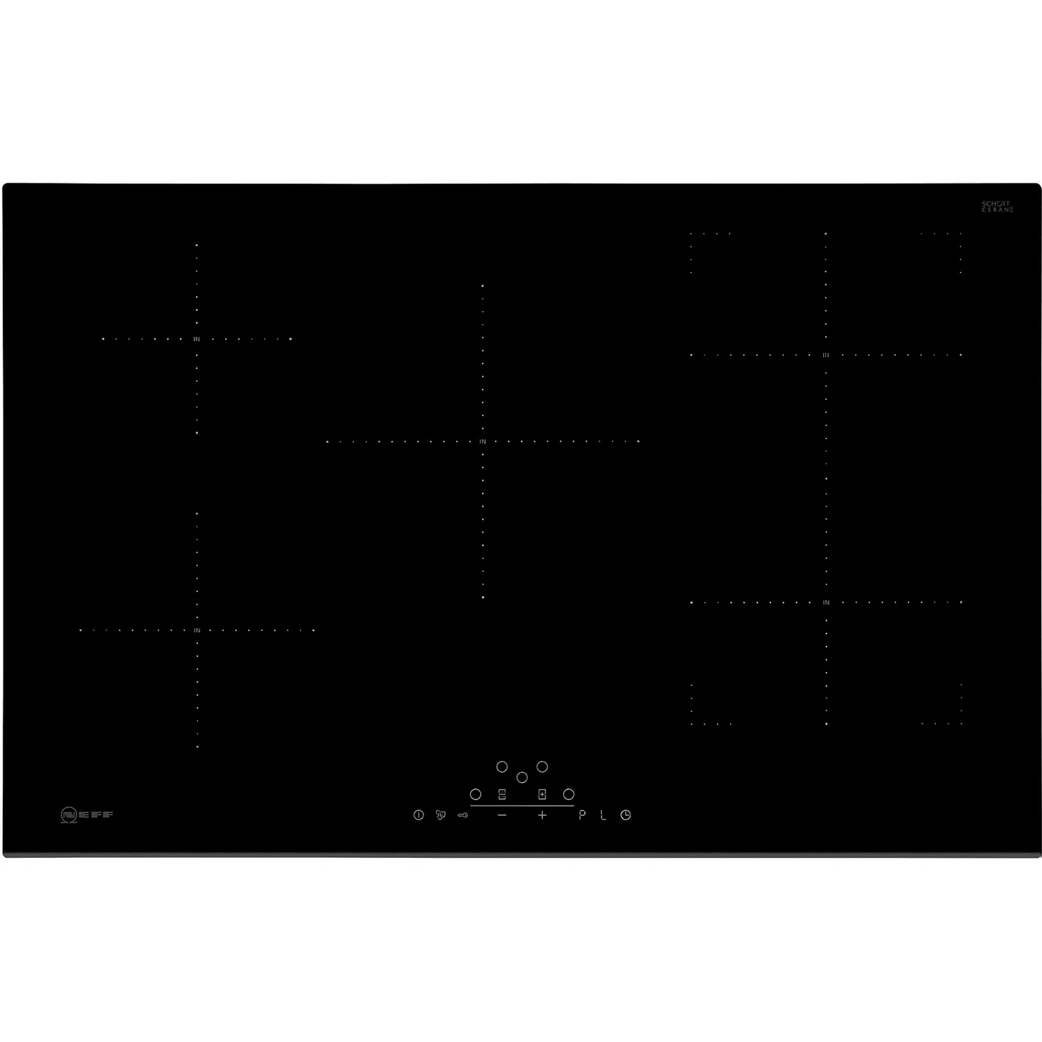 NEFF N70 T48FD23X2 80cm Induction Hob - Black 3 NEFF N70 T48FD23X2 80cm Induction Hob - Black