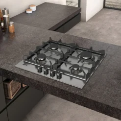 NEFF N70 T26DS49N0 58cm Gas Hob - Stainless Steel -Hoover Kitchen Supply Shop 13481994 1674914607496052