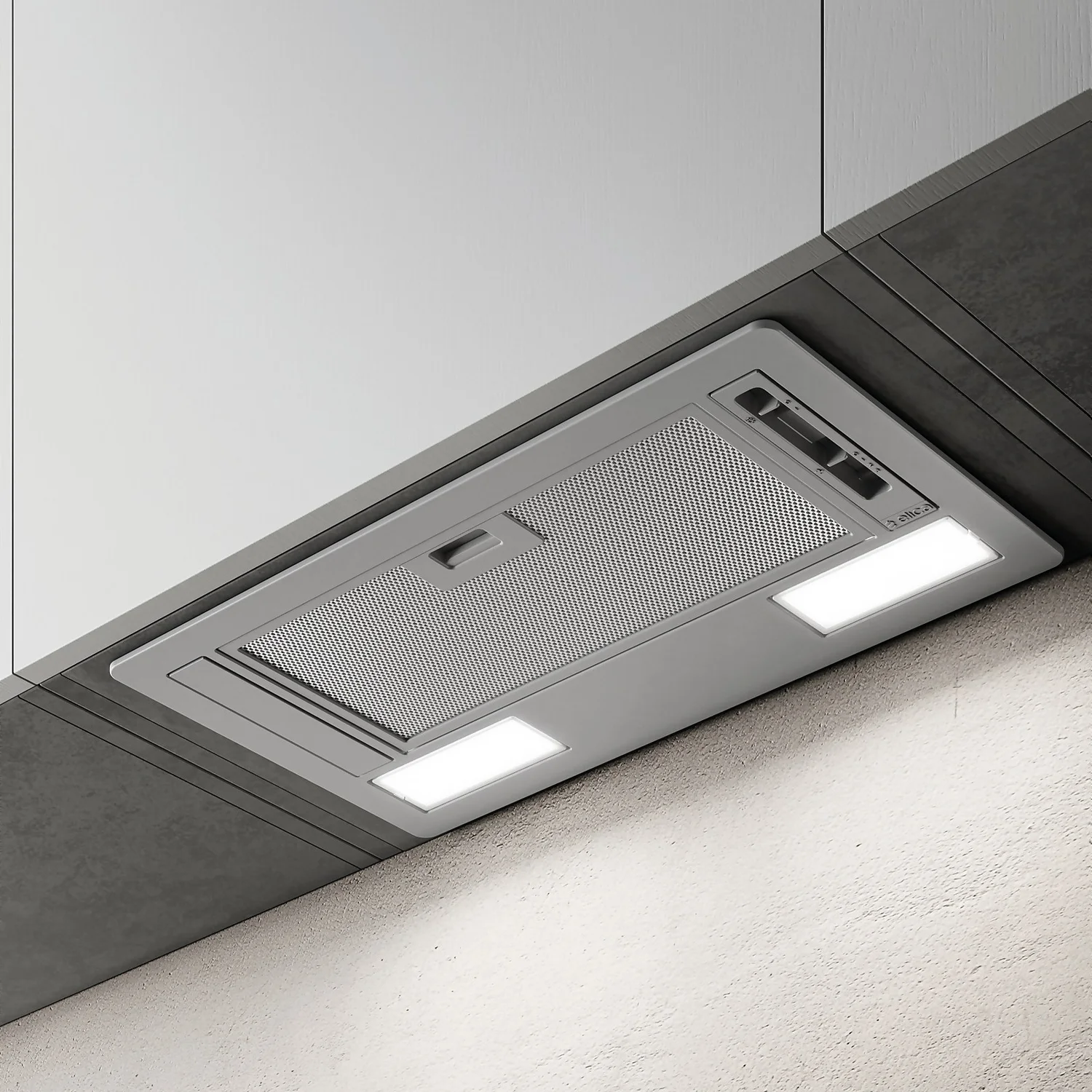 Elica ERA-STD-60 53 Cm Canopy Cooker Hood - Grey 7 Elica ERA-STD-60 53 Cm Canopy Cooker Hood - Grey - Image 5