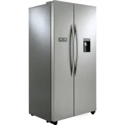 Hisense RS741N4WC11 American Fridge Freezer - Stainless Steel Effect -Hoover Kitchen Supply Shop 13482019 1364914607882845