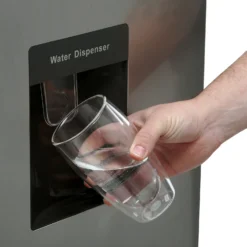 Hisense RS741N4WC11 American Fridge Freezer - Stainless Steel Effect -Hoover Kitchen Supply Shop 13482019 5614914608003319