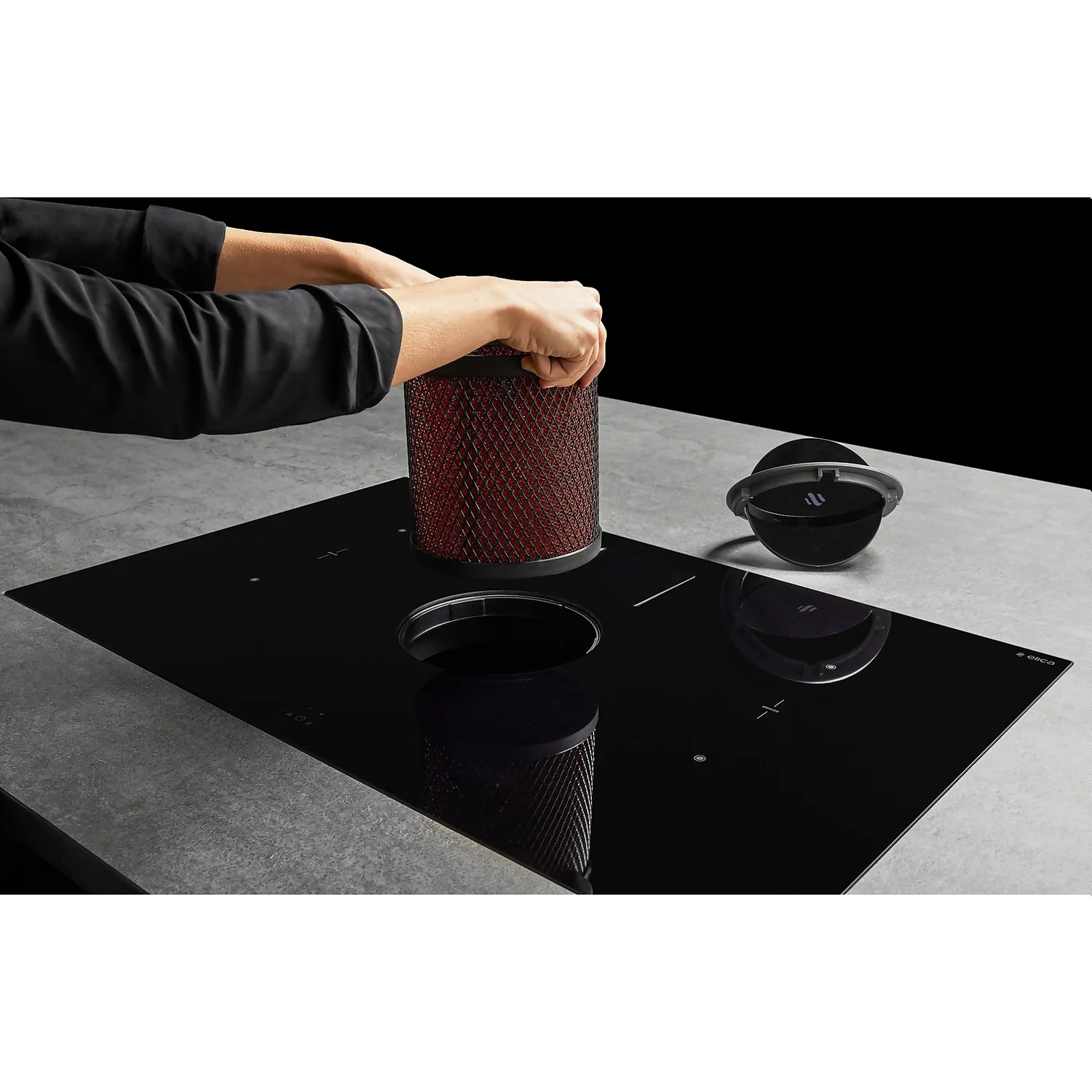 Elica NT-SWITCH BG RC 83cm Venting Induction Hob - Black 7 Elica NT-SWITCH BG RC 83cm Venting Induction Hob - Black - Image 5