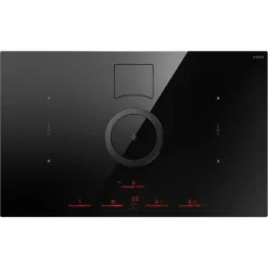 Elica NT-SWITCH BG RC 83cm Venting Induction Hob - Black