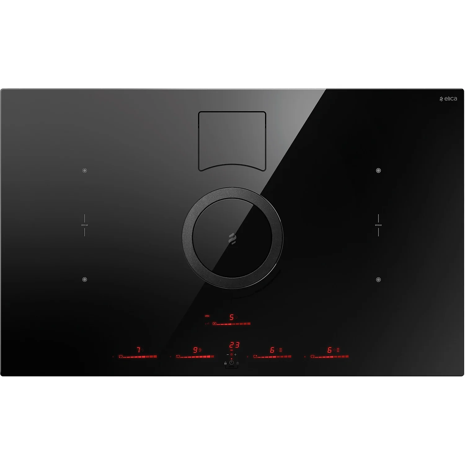 Elica NT-SWITCH BG RC 83cm Venting Induction Hob - Black 3 Elica NT-SWITCH BG RC 83cm Venting Induction Hob - Black