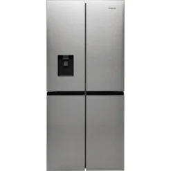Hisense FMN440W20C American Fridge Freezer - Stainless Steel