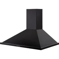 Leisure H92PK 90 Cm Chimney Cooker Hood - Black -Hoover Kitchen Supply Shop 13482023 1484914608148843