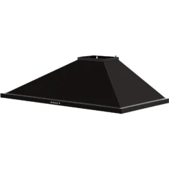 Leisure H102PK 100 Cm Chimney Cooker Hood - Black -Hoover Kitchen Supply Shop 13482027 1314914834398925