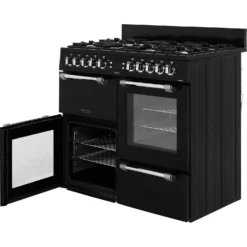Leisure Cookmaster 100 CK100F232K 100cm Dual Fuel Range Cooker - Black -Hoover Kitchen Supply Shop 13482028 8984914600710880
